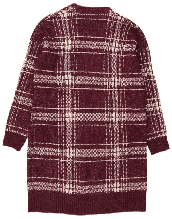 Marks & Spencer Damski sweter o przedłużonym fasonie, UK 12, średni burgund