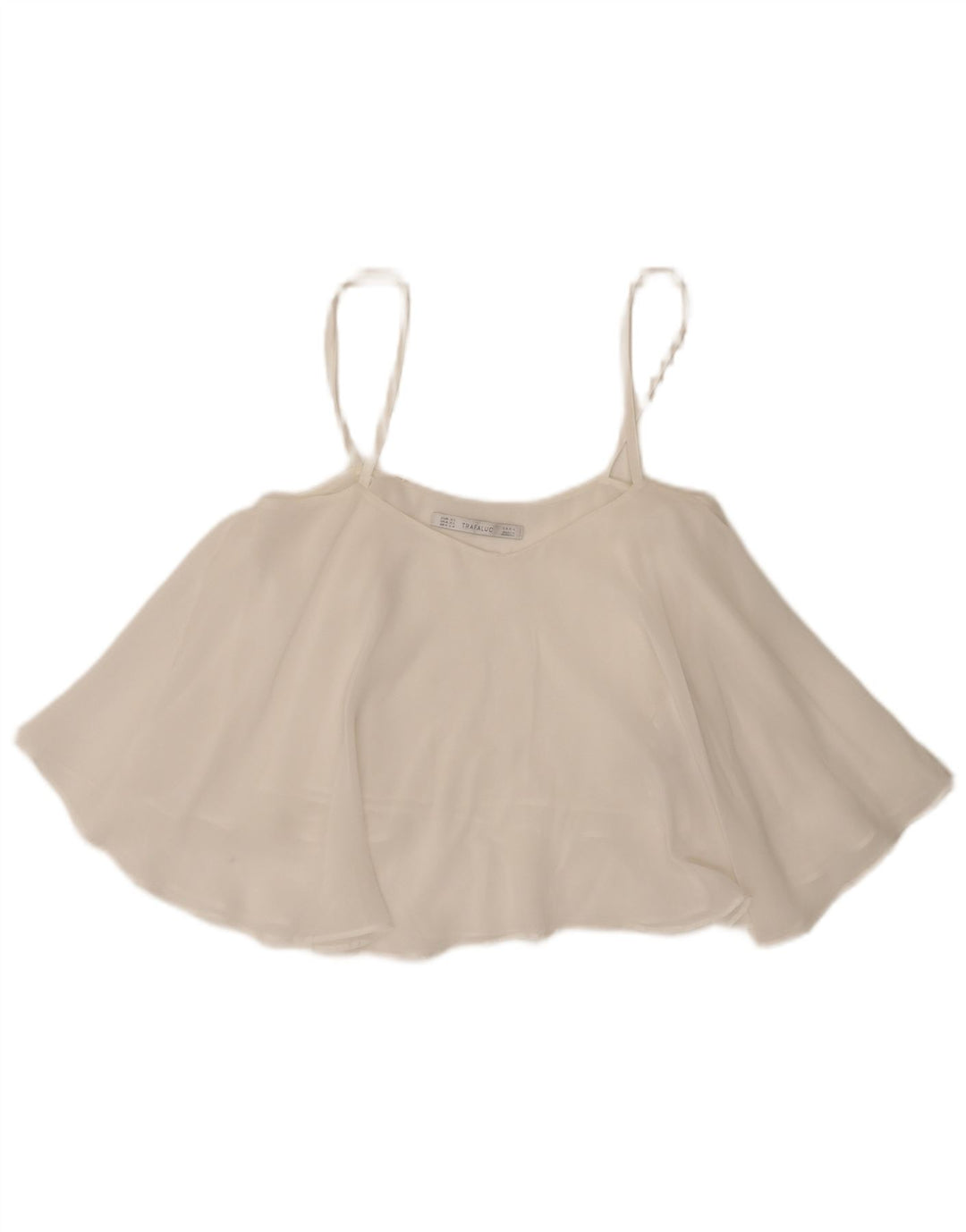 Top damski Zara Trafaluc Cami UK 6 XS biały