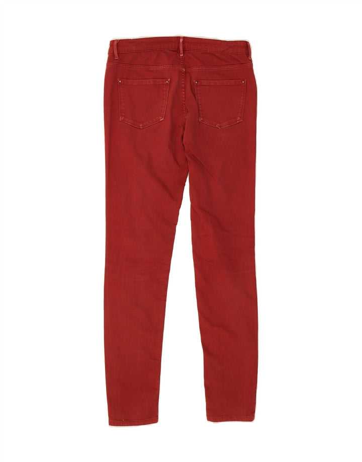 MASSIMO DUTTI Womens Slim Jeans US 4 XS W27 L30 Red Vintage Massimo Dutti and Second-Hand Massimo Dutti from Messina Hembry 