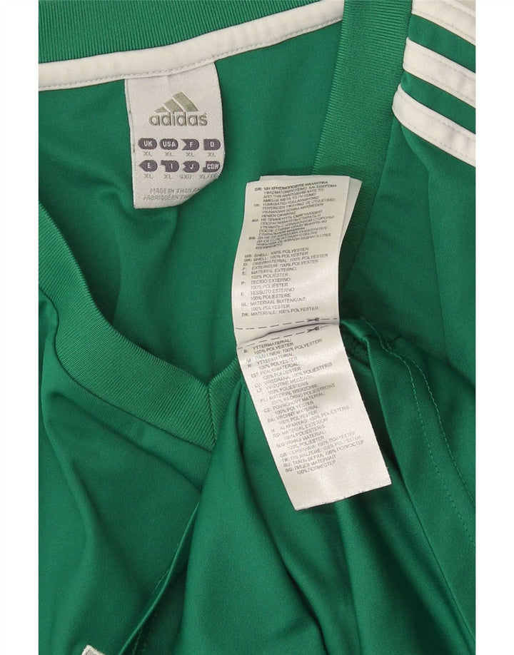 Adidas Męska koszulka Top XL Zielony poliester