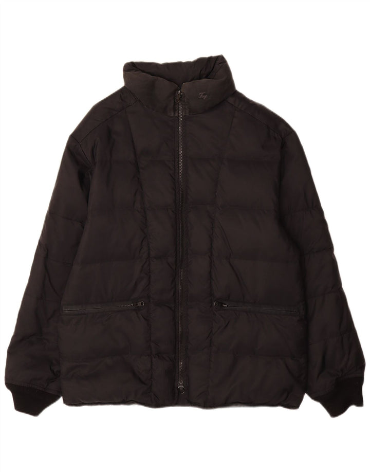 Męska ocieplana kurtka Fay UK 36 Small Black Poliamid