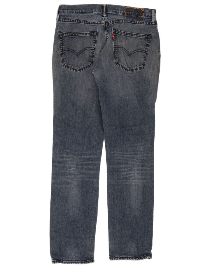 Męskie jeansy slim fit Levi's W32 L32 Niebieskie bawełniane