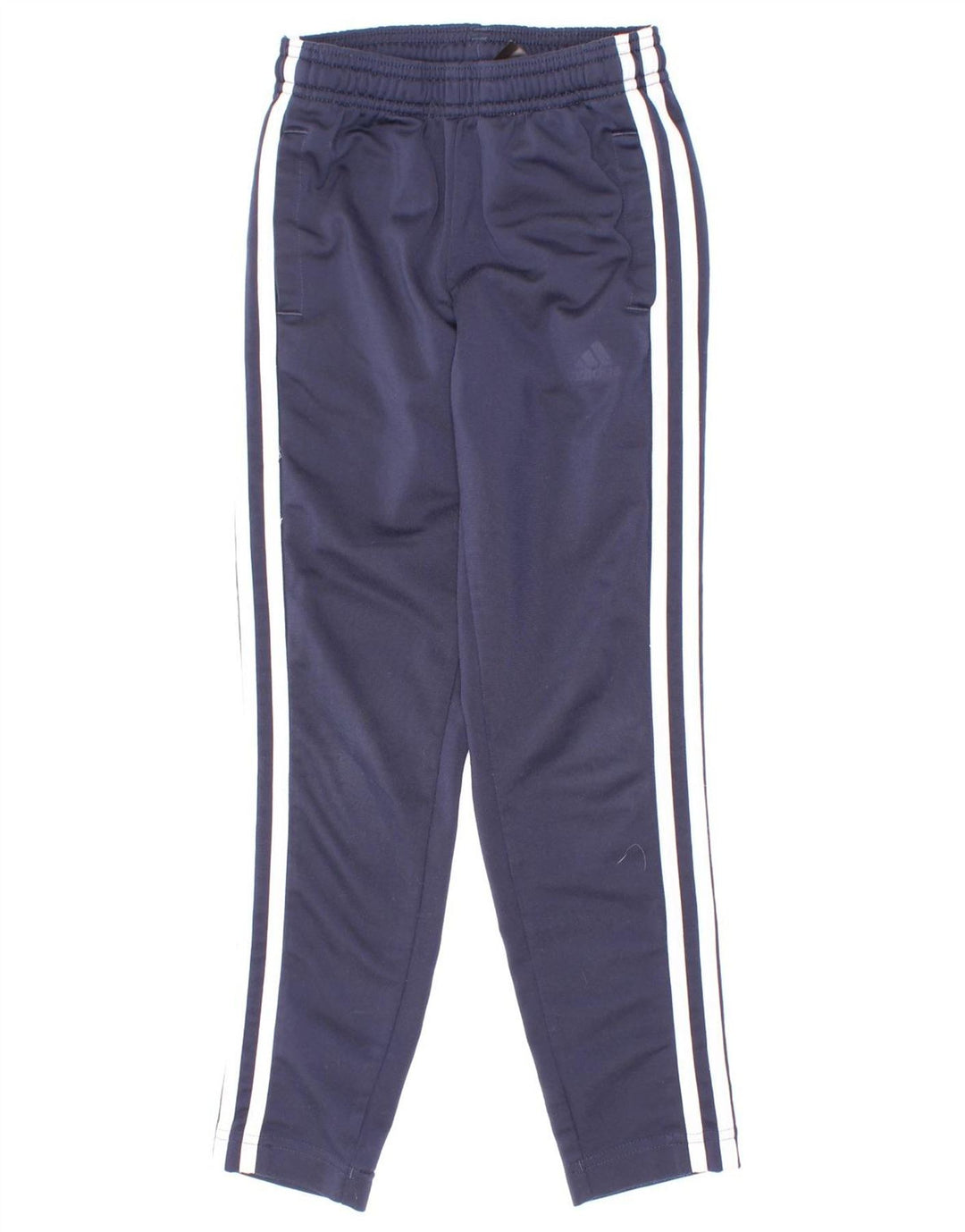 Chłopięce spodnie dresowe Adidas Aeroready 7-8 lat, granatowe, poliestrowe