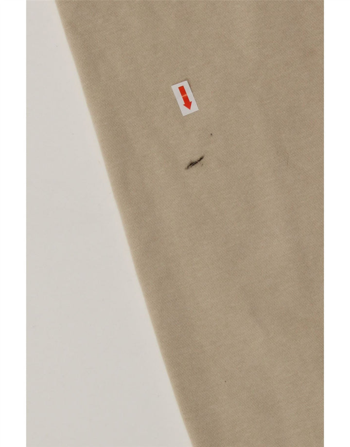 Damska bluza z grafiką CHAMPION UK 16, duża, beżowa, bawełniana