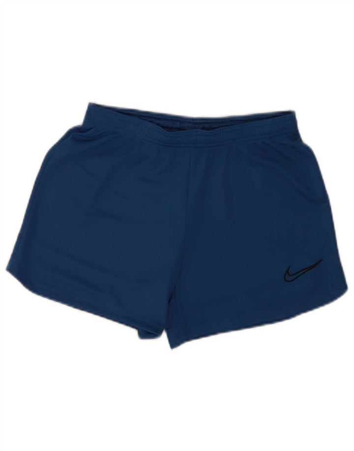 Damskie spodenki sportowe Nike Dri Fit UK 14, duże, niebieskie