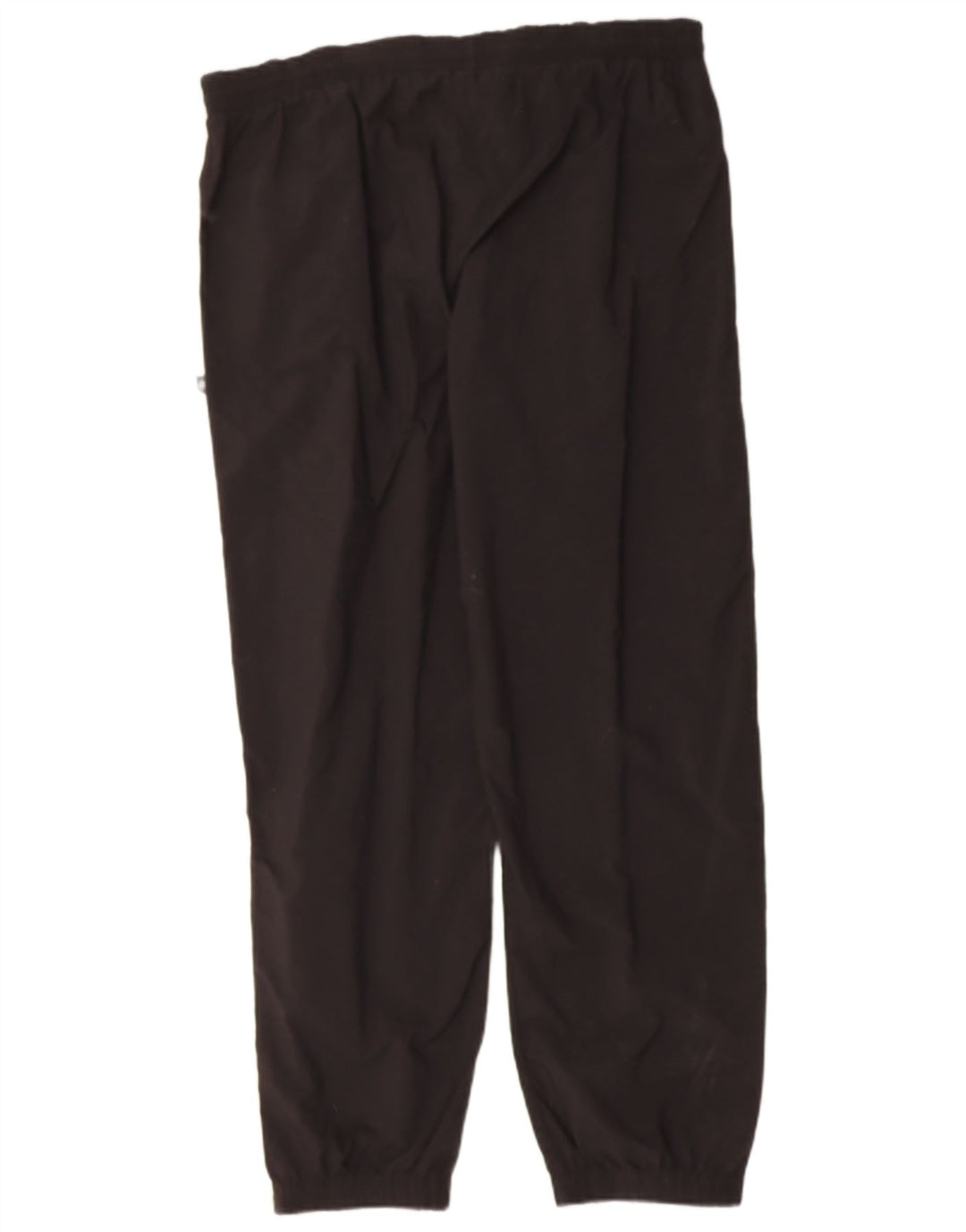 ADIDAS Mens Tracksuit Trousers Joggers Large Black Polyester