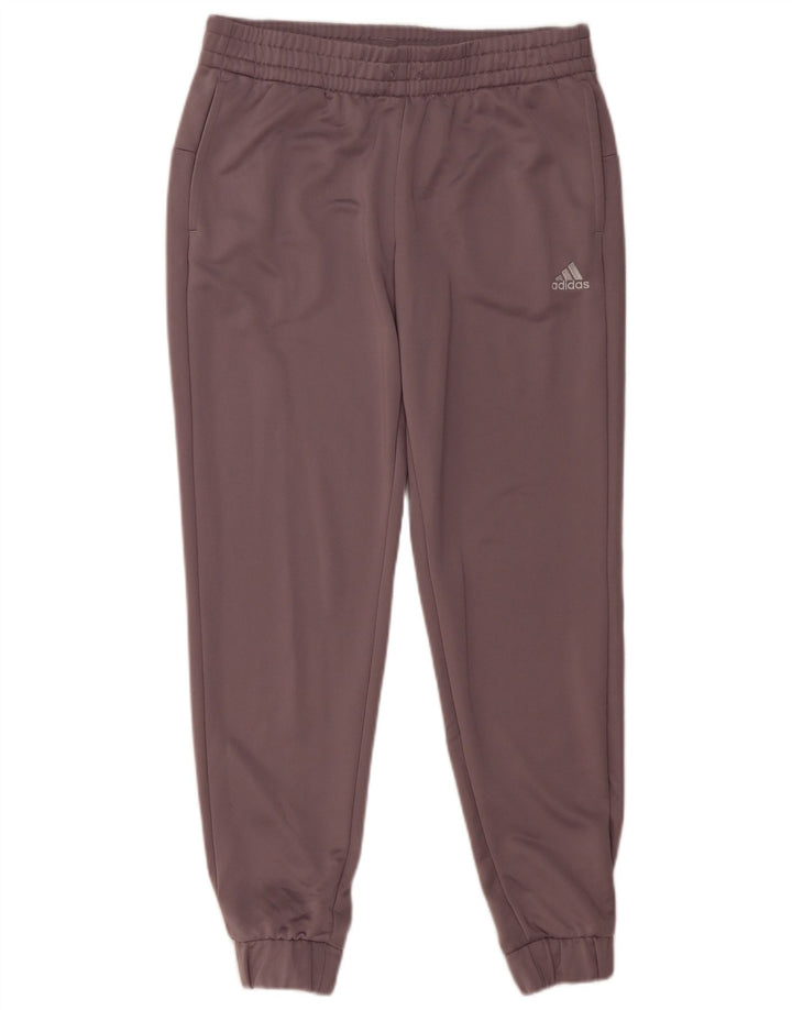 Damskie spodnie dresowe ADIDAS Joggers UK 16/18 Duży fioletowy poliester