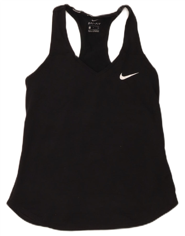 Damska kamizelka Nike Dri Fit Top UK 8, mała czarna