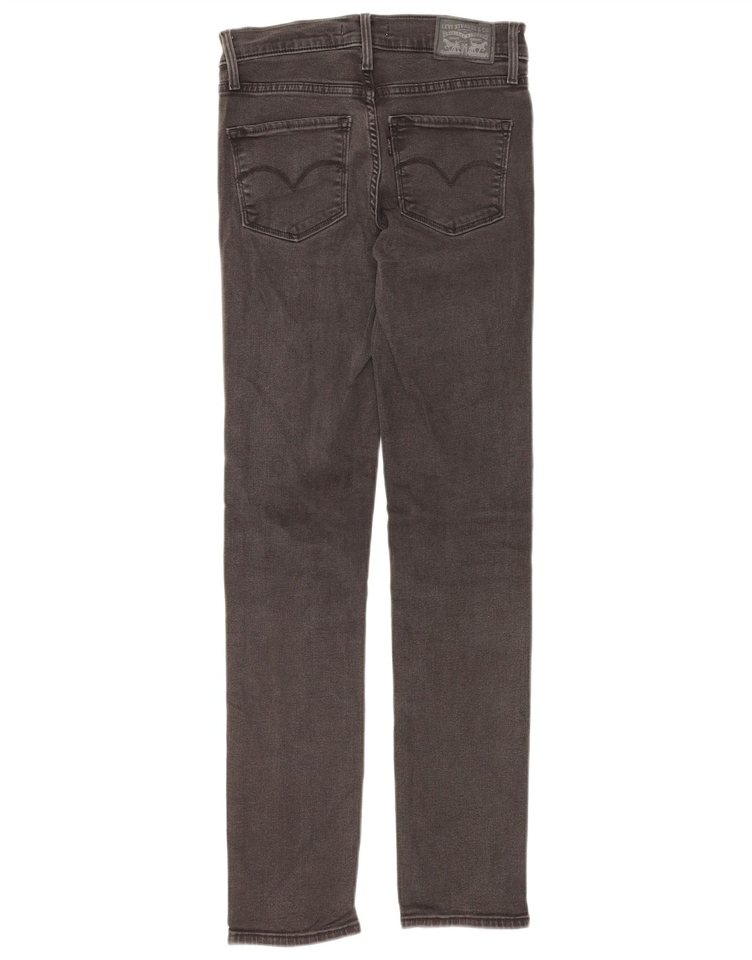 Damskie jeansy LEVI'S 312 Shaping W26 L30 Szara bawełna