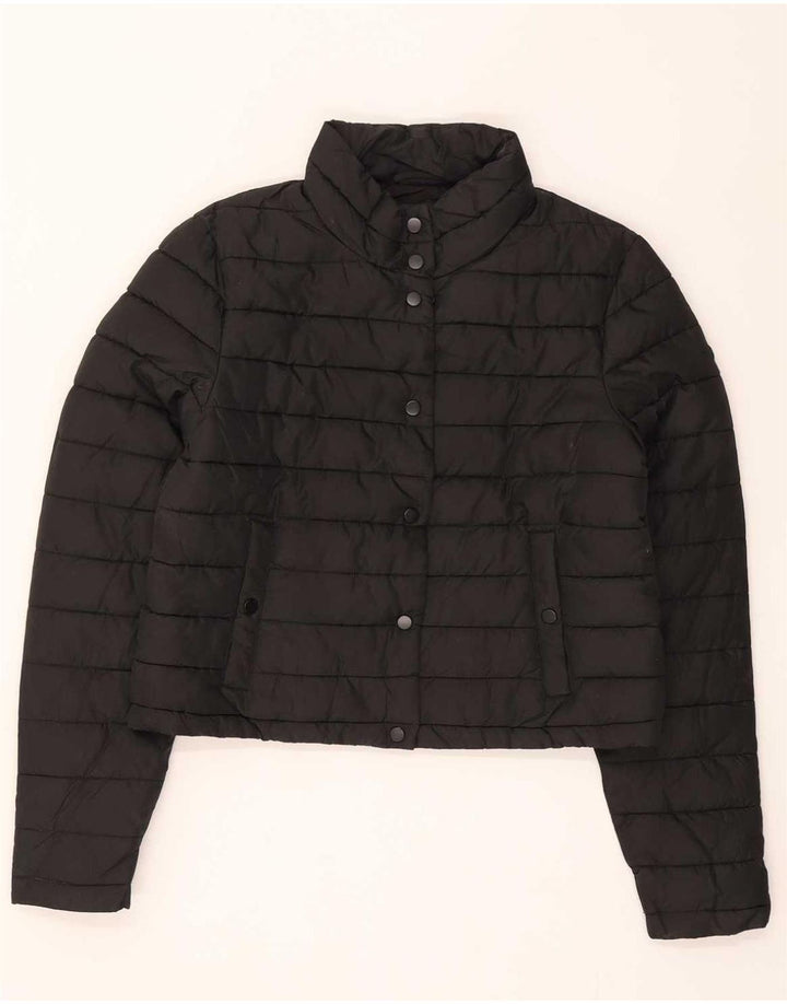Krótka kurtka damska Superdry UK 8 Small Black Polyester
