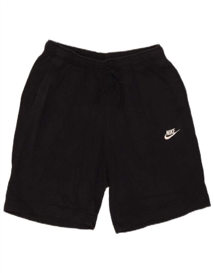 Męskie spodenki sportowe Nike, duże, czarne, bawełniane