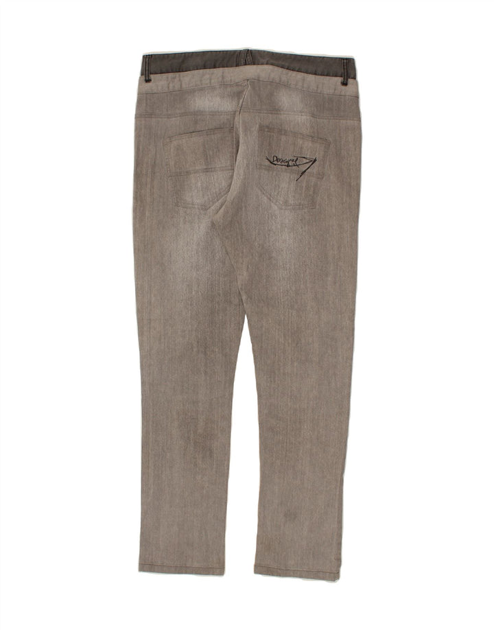 DESIGUAL Womens Slim Jeans W36 L32 Grey Vintage Desigual and Second-Hand Desigual from Messina Hembry 