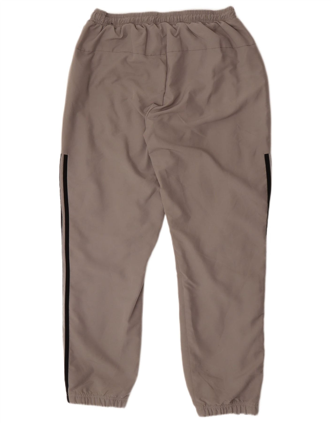 Męskie spodnie dresowe Adidas, duże, szare, poliestrowe