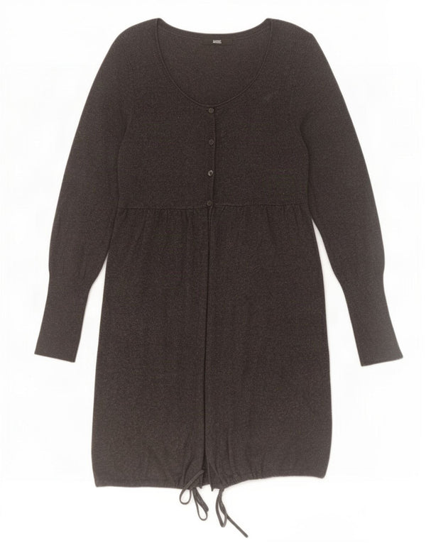 Sweter damski Marks & Spencer Longline Cardigan UK 10 Small Szary Wiskoza