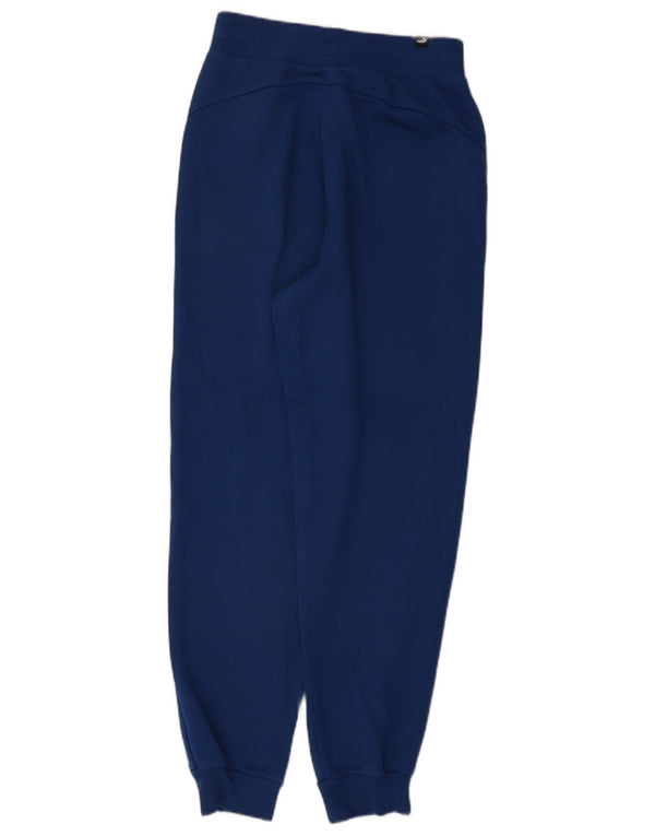 Męskie spodnie dresowe Puma Joggers XS Niebieskie, bawełniane