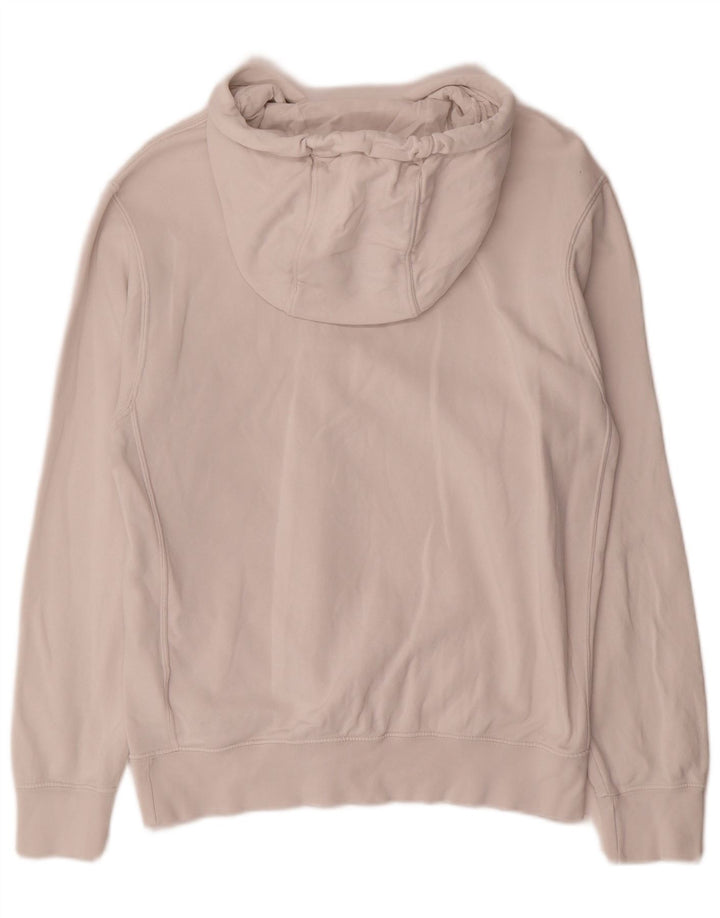 Męski sweter z kapturem Nike z grafiką, mały, biały, bawełniany