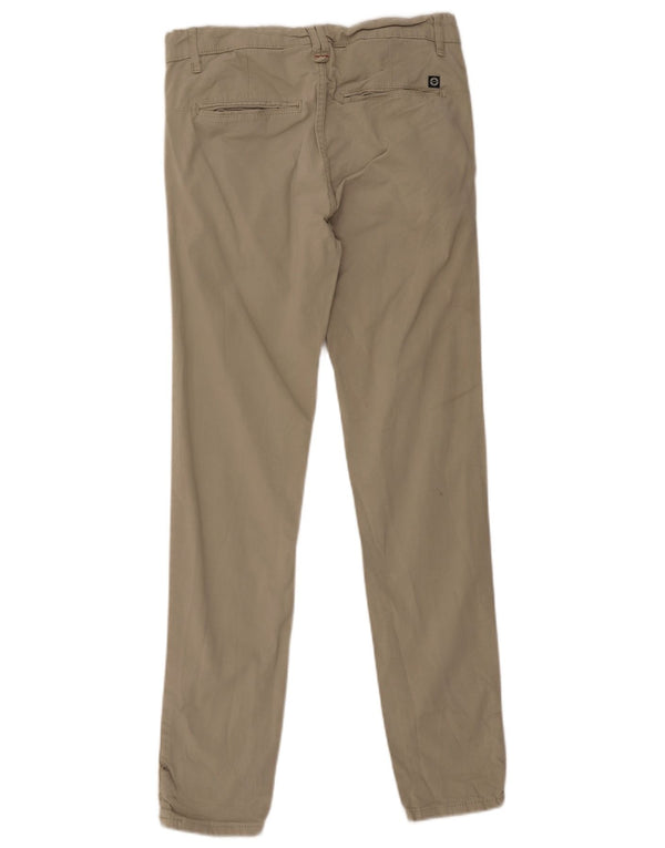 Męskie spodnie chino Zara EU 38 Small W31 L31 Beżowa bawełna