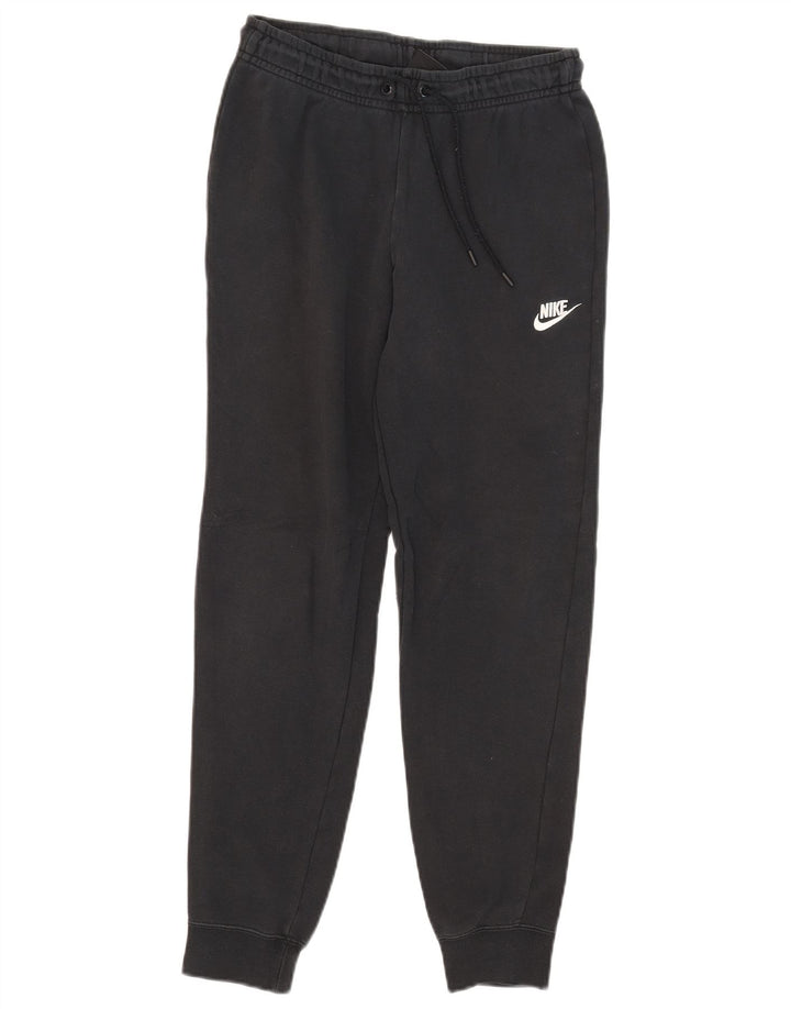 Męskie spodnie dresowe Nike, małe, czarne, bawełniane
