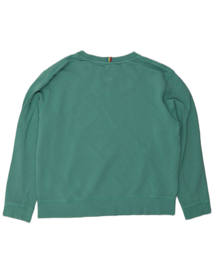 Damska bluza oversize Joules UK 12, średnia zielona bawełna