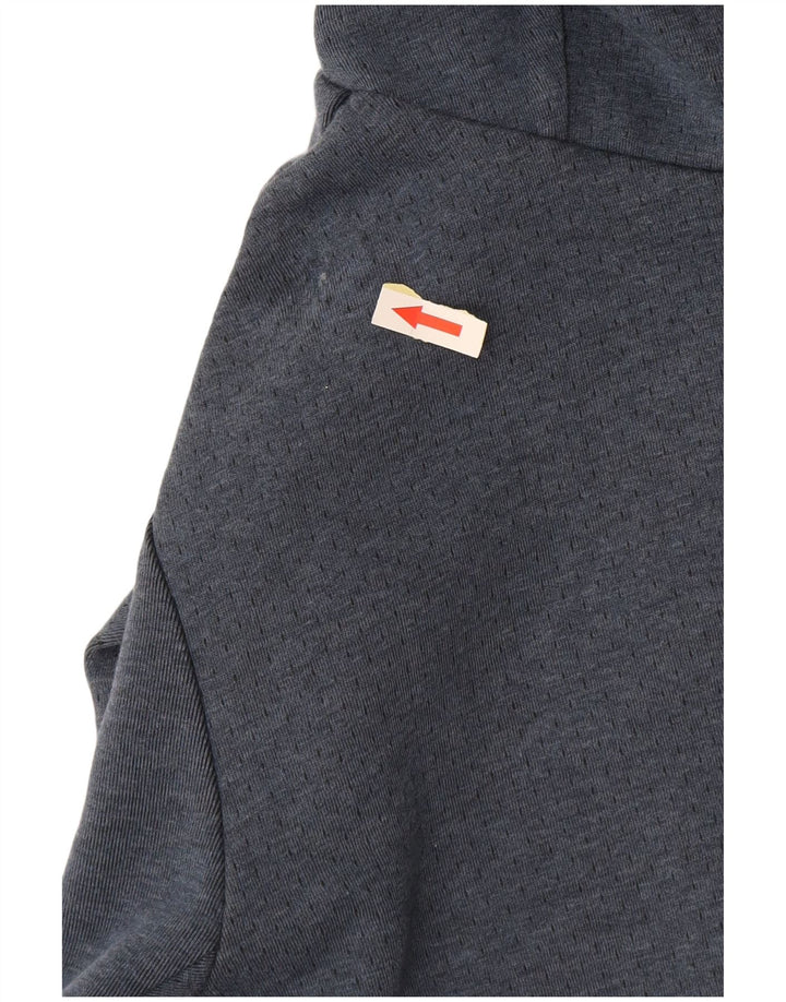 Męski sweter z kapturem Nike, średni granatowy, bawełniany
