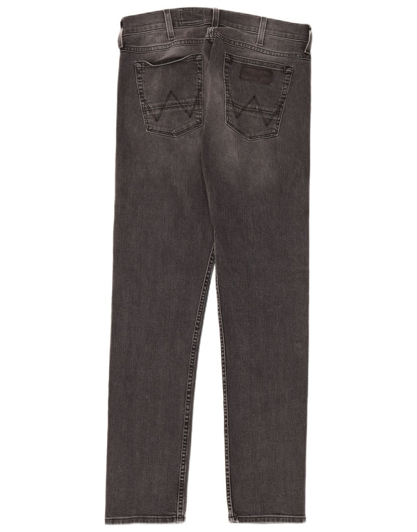 Męskie jeansy Wrangler Colton Slim W32 L34 Szara bawełna