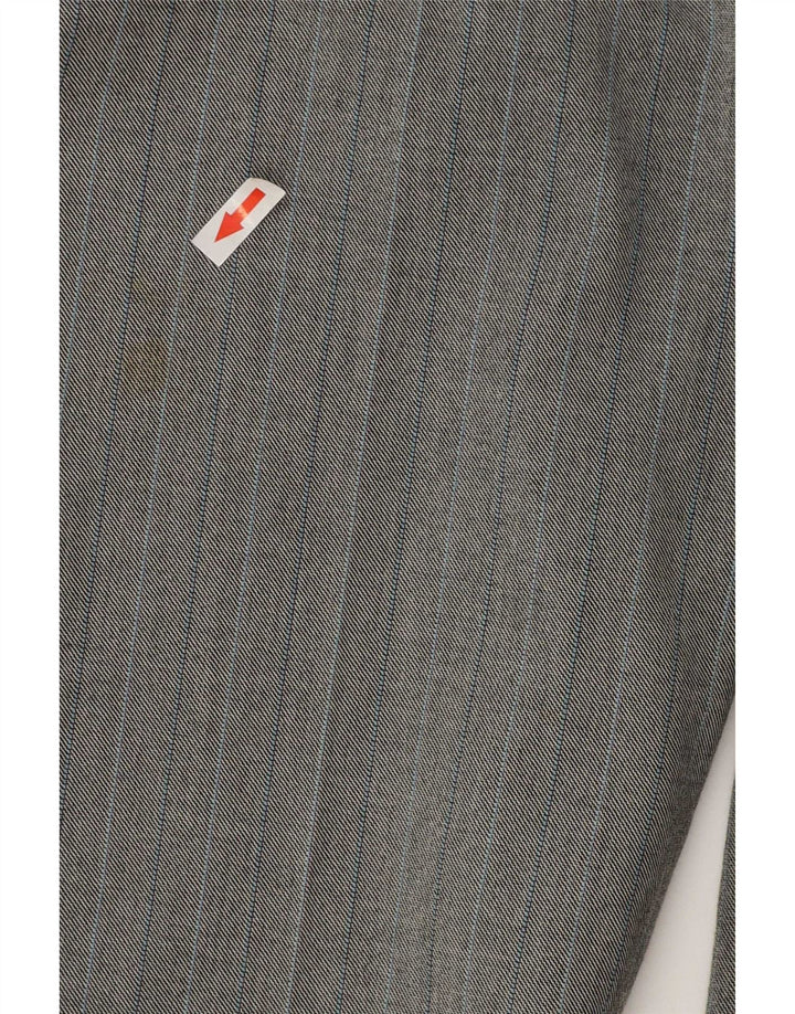 Damskie spodnie codzienne Marks & Spencer UK 12 Medium W30 L34 Szare paski