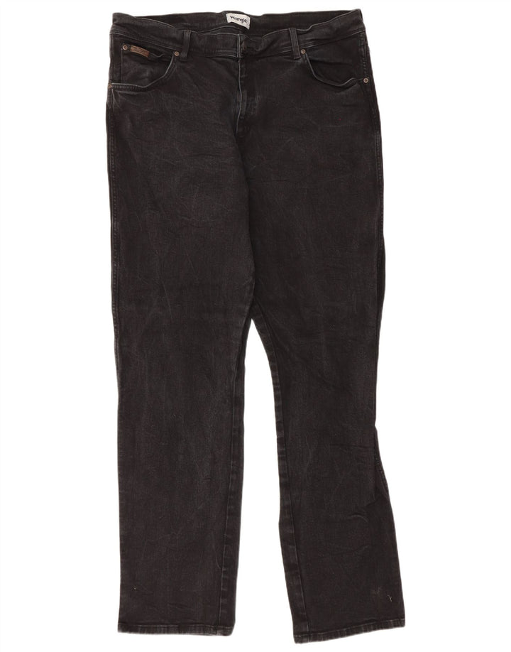 Męskie jeansy Wrangler Texas Straight W42 L36 czarne