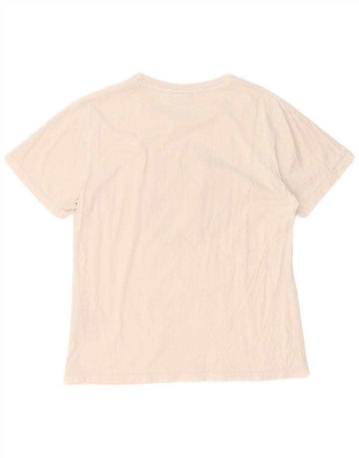 Męski T-shirt z grafiką Ellesse, XL, biały
