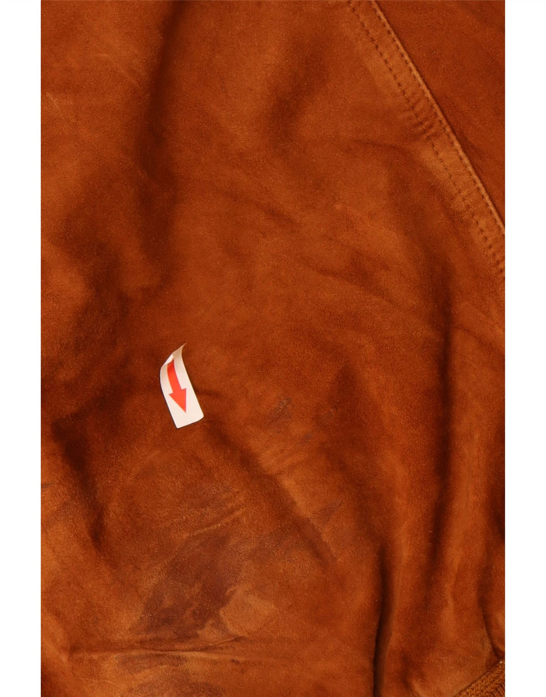 Vintage męska zamszowa kurtka bomber IT 56 3XL brązowa skóra