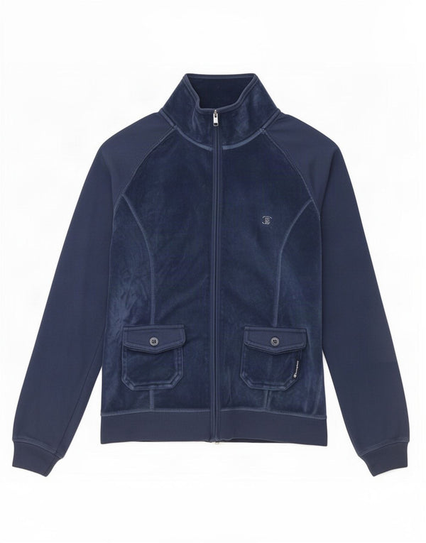 Kurtka damska Champion Heritage Fit Tracksuit Top UK 10, mała, granatowa