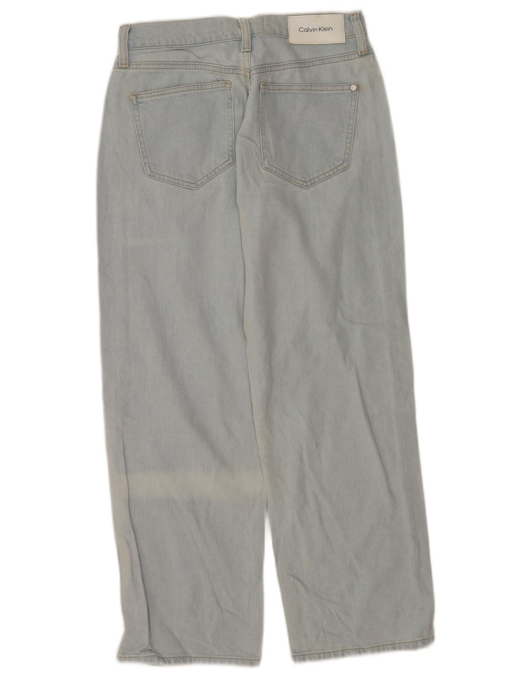 Damskie jeansy proste CALVIN KLEIN W28 L27 Niebieskie, bawełniane