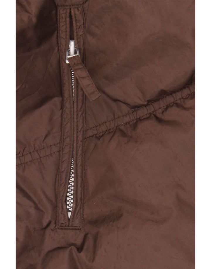 Męska ocieplana kurtka ELLESSE UK 42 XL, brązowa, poliamid