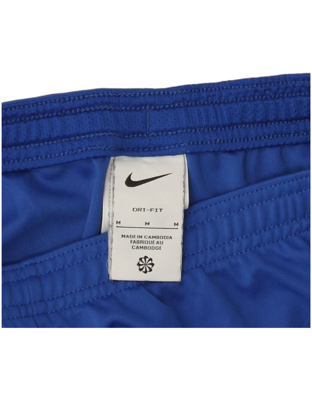 Męskie spodenki sportowe NIKE Dri Fit, średnioniebieskie, poliestrowe