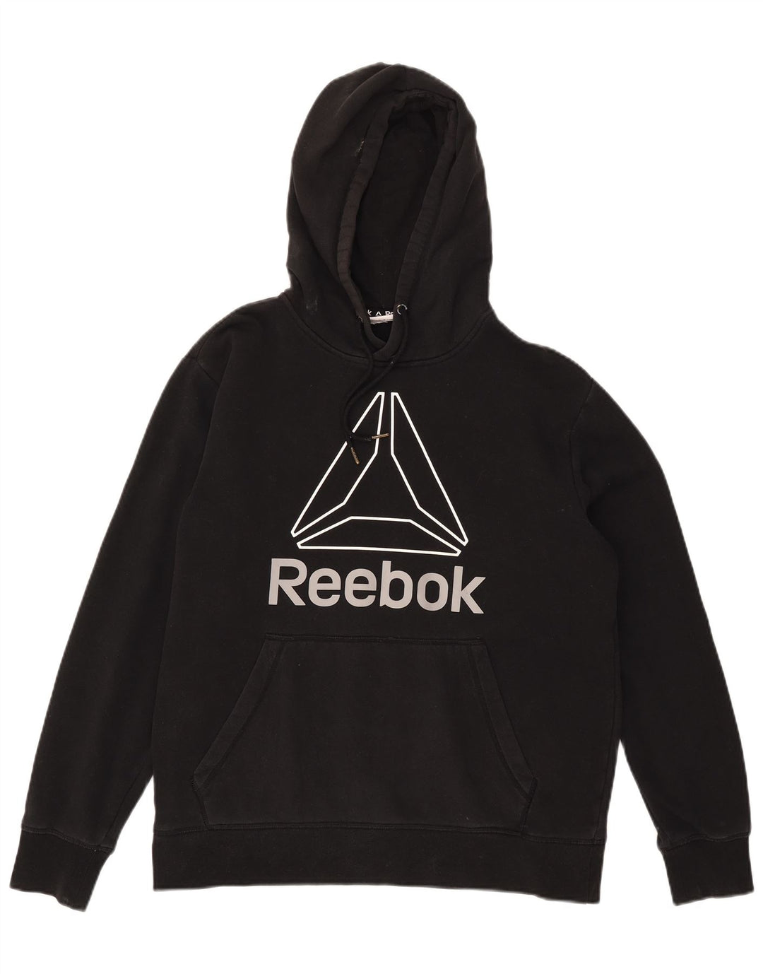 Męski sweter z kapturem Reebok, duży, czarny