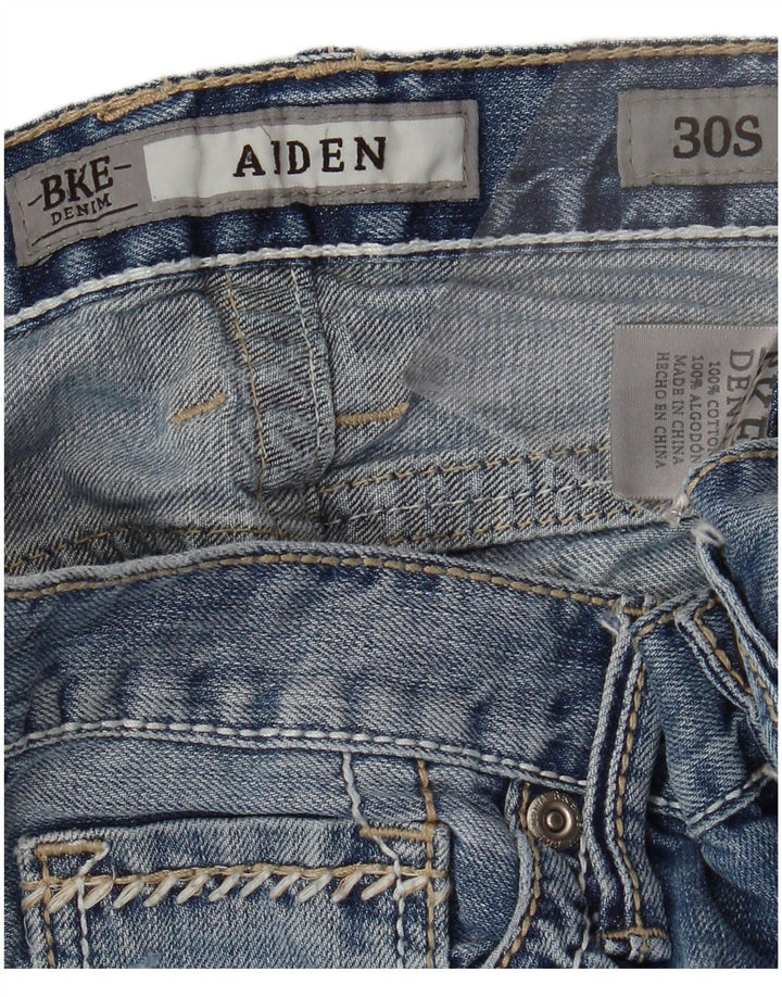 Damskie jeansy BKE Aiden Bootcut W30 L29 Niebieskie bawełniane