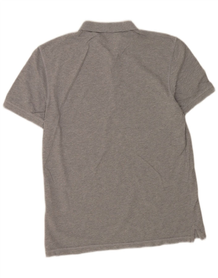 Męska koszulka polo All Saints, średnia szara bawełna