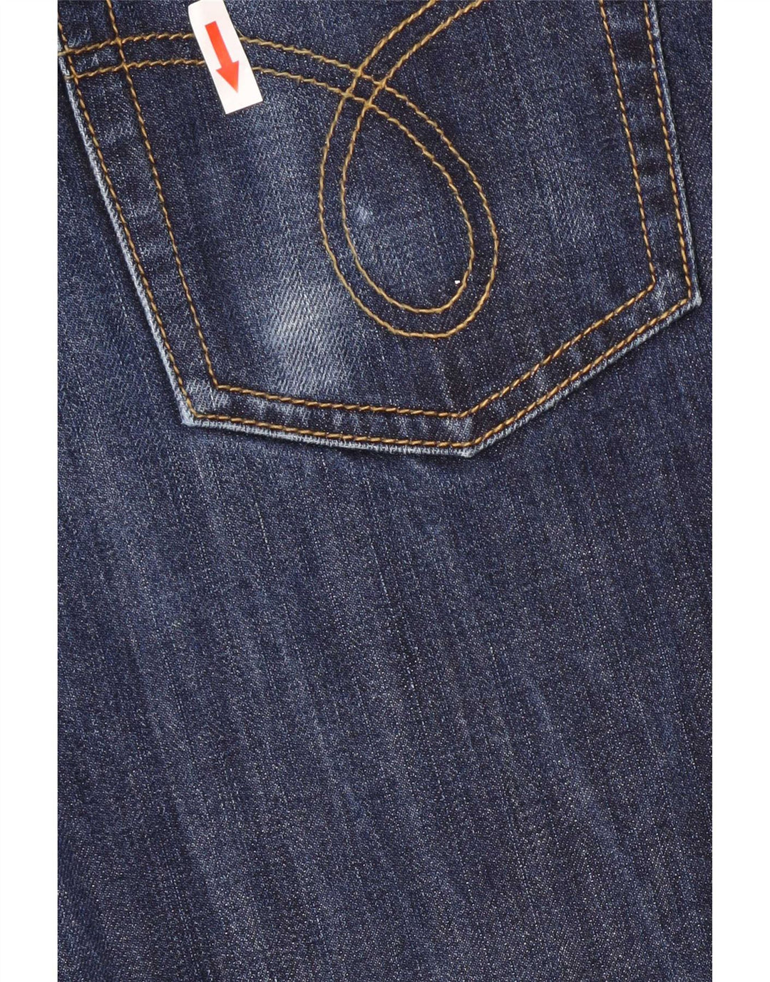 Damskie jeansy Calvin Klein Straight W33 L31 Granatowe