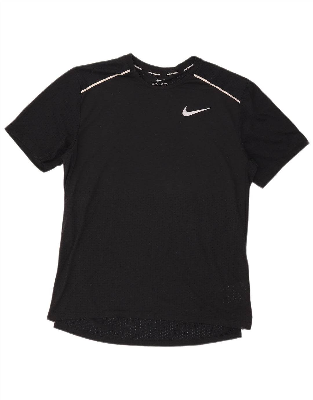 Męska koszulka Nike Dri Fit Top, średni czarny poliester