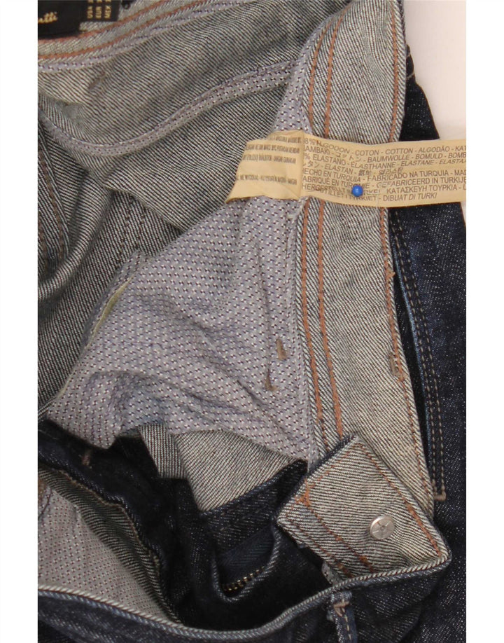 Jeansy męskie Massimo Dutti EU 38 Small W30 L32 Granatowa bawełna