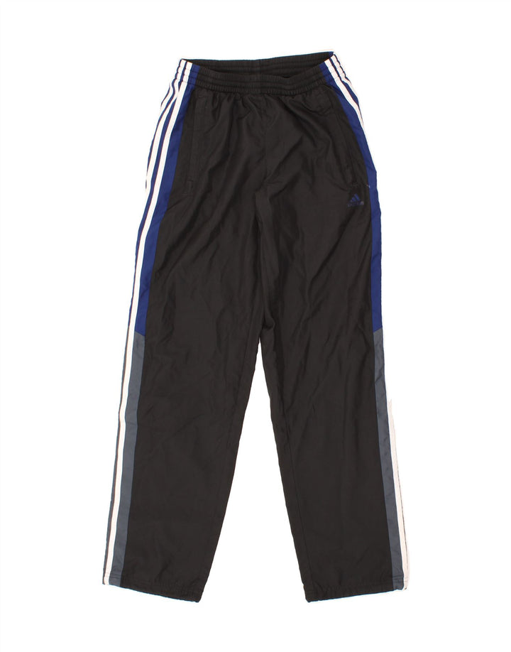 ADIDAS Mens Tracksuit Trousers Small  Black Colourblock Polyester Vintage Adidas and Second-Hand Adidas from Messina Hembry 