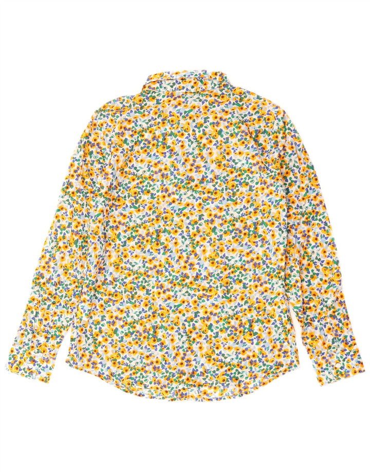 Koszula damska BENETTON UK 10, mała, wielobarwna, bawełniana w kwiaty