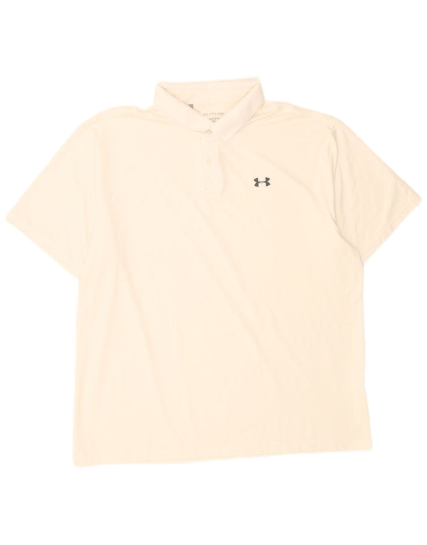 Męska koszulka polo Under Armour 2XL w kolorze białym