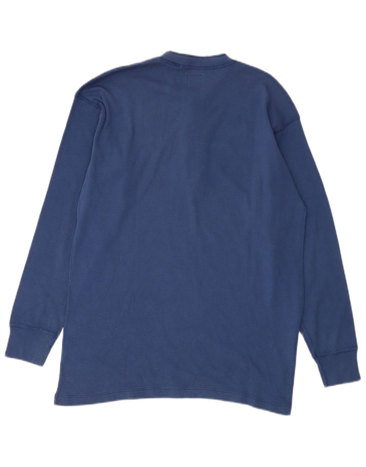 Męski top Levi's z długim rękawem XL, niebieska bawełna