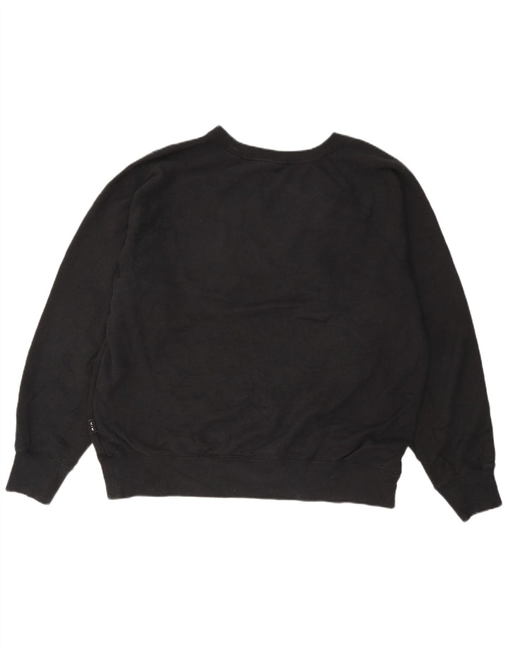 Męski sweter z grafiką Nike XL, czarny, bawełniany