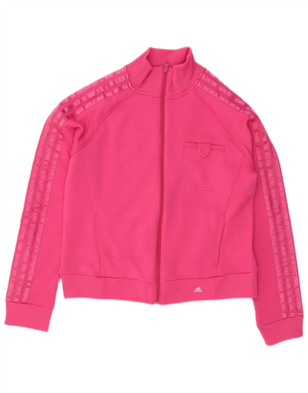 Damska bluza dresowa Adidas UK 14 Średni różowy poliester