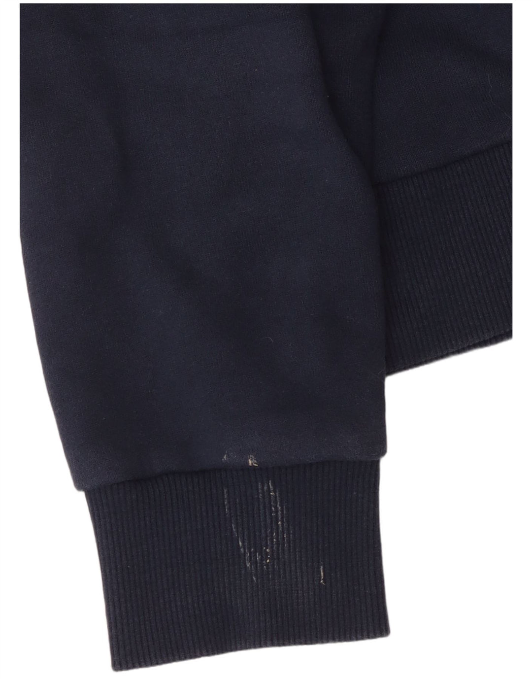 Damski sweter z kapturem i grafiką SUPERDRY UK 16, duży, granatowy, bawełniany