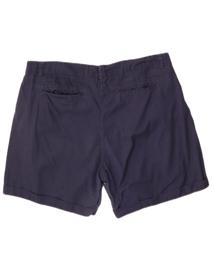 Spodenki damskie MOUNTAIN WAREHOUSE UK 18 XL W40 Granatowe, bawełniane