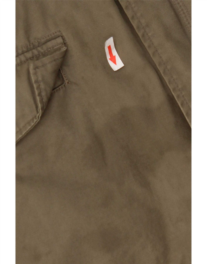 Kurtka damska Marks & Spencer UK 44 2XL, bawełniana khaki
