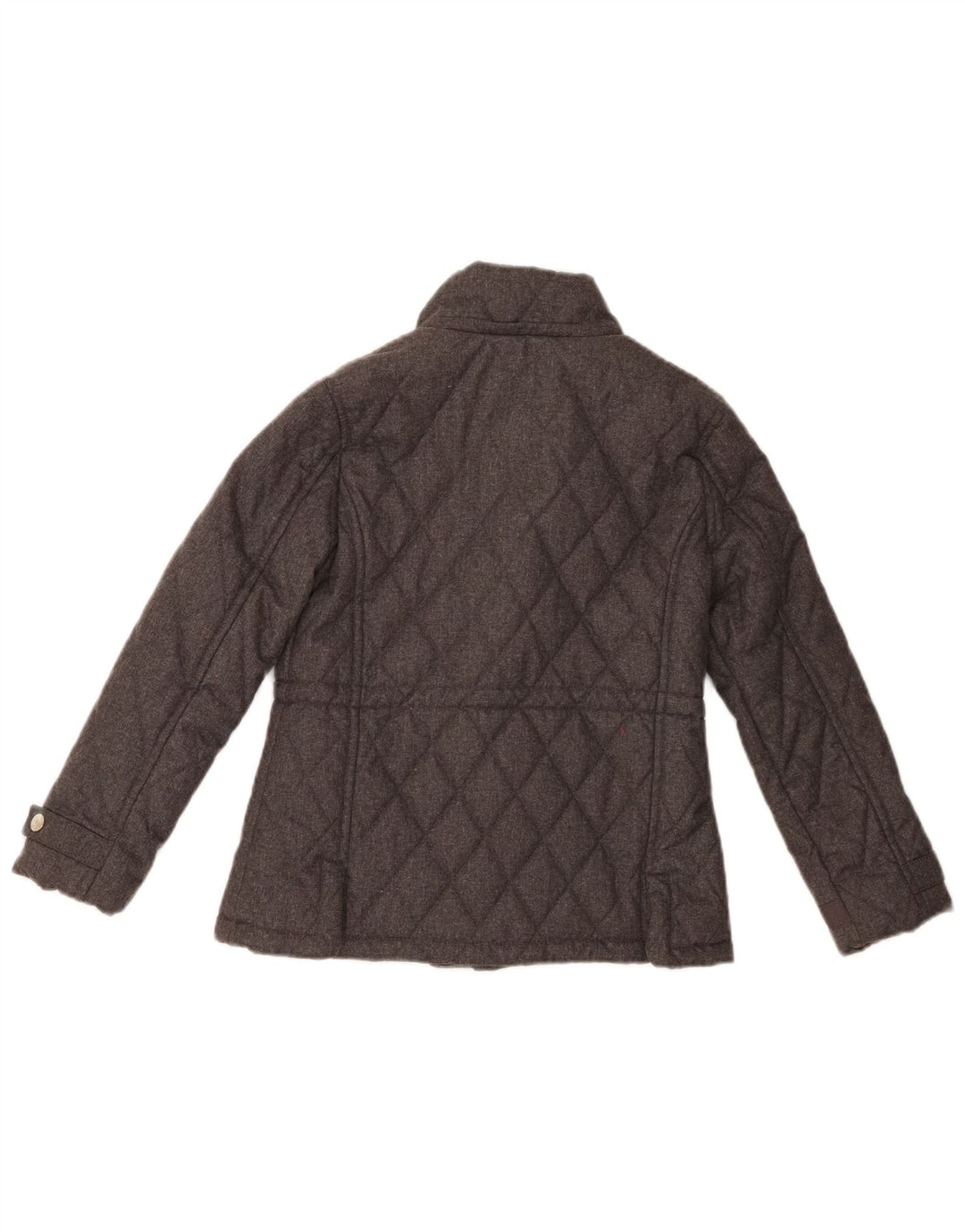 Pikowana kurtka dziewczęca Massimo Dutti 7-8 lat, szary poliester