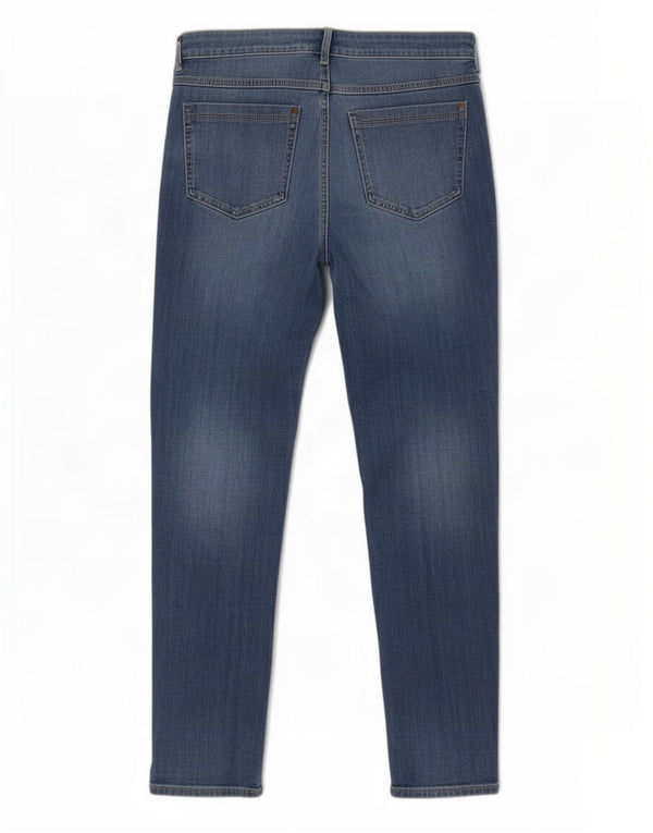 Marks & Spencer Damskie Magic Crop Slim Jeans UK 14 Duże W32 L25 Niebieskie